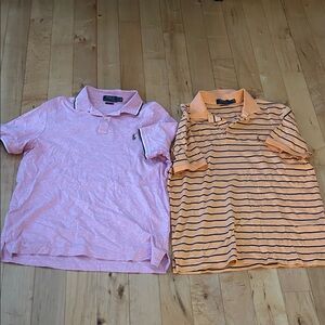Polo by Ralph Lauren mens Pink and Orange Polos price for both